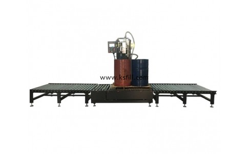 200L半自動(dòng)潛入式稱重式灌裝機(jī)